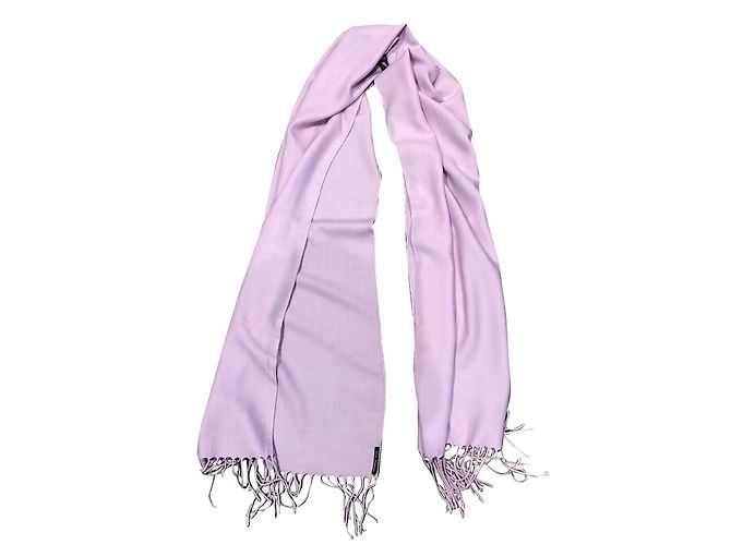 Autre Marque Große Parma Kaschmir Stola Rosa Pink - Ansicht 2