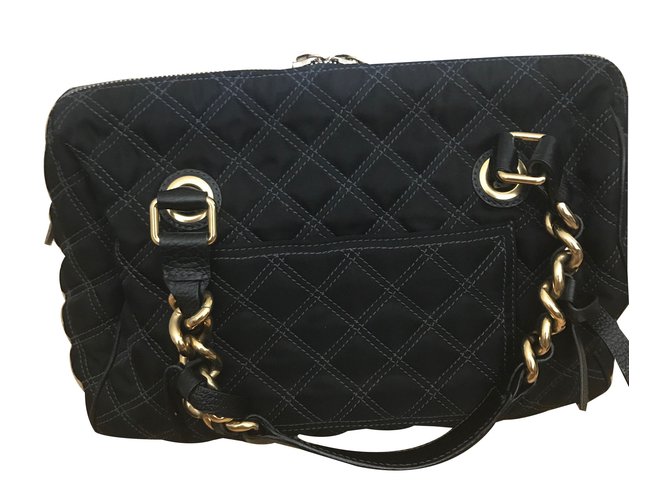 Borsa Marc Jacobs Westside Nera in Nylon e Pelle Nero - vista 2