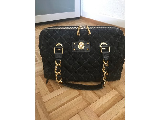 Borsa Marc Jacobs Westside Nera in Nylon e Pelle Nero - vista 3