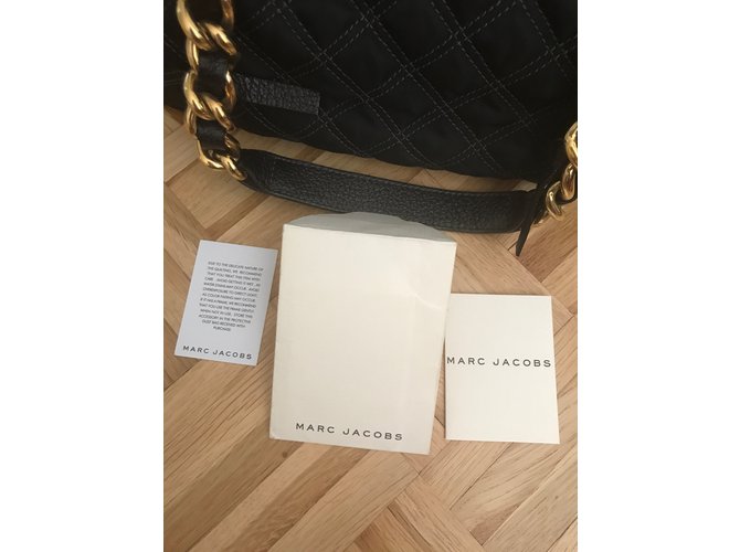 Borsa Marc Jacobs Westside Nera in Nylon e Pelle Nero - vista 8