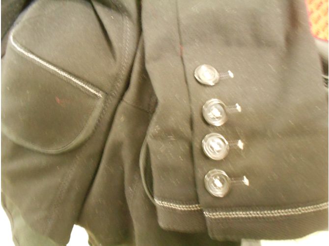 Chaqueta High de algodón negro - vista 11