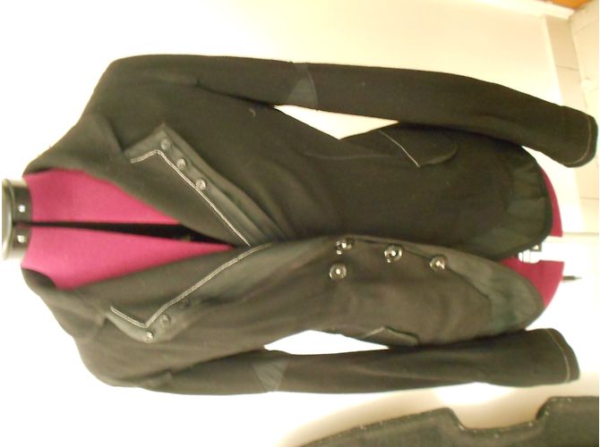 Chaqueta High de algodón negro - vista 12