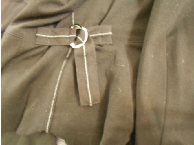 Chaqueta High de algodón negro - vista 3
