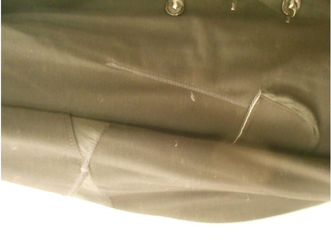 Chaqueta High de algodón negro - vista 4
