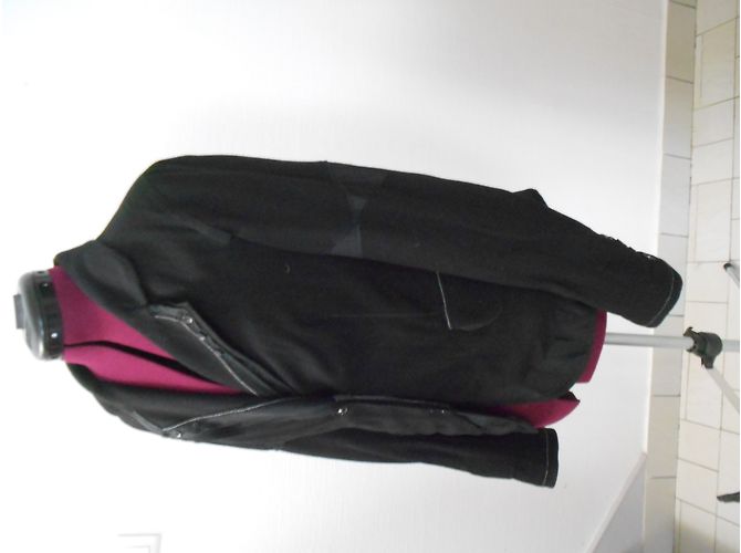 Chaqueta High de algodón negro - vista 6