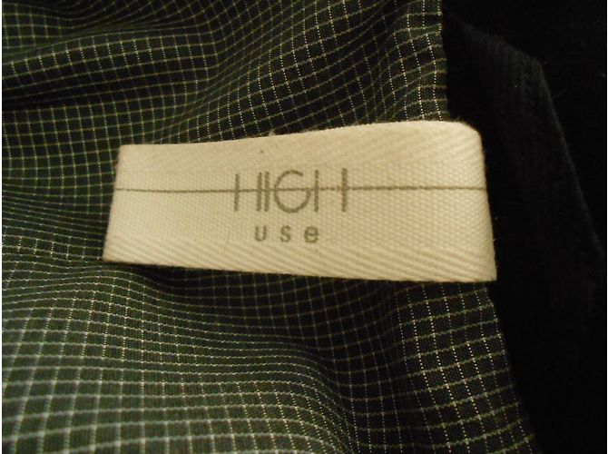 Chaqueta High de algodón negro - vista 7