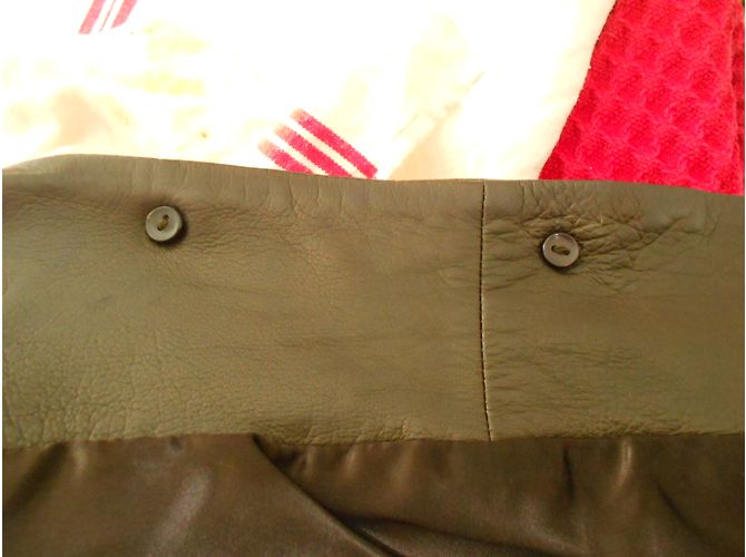 Regina Rubens Lederjacke braun Dunkelbraun - Ansicht 11