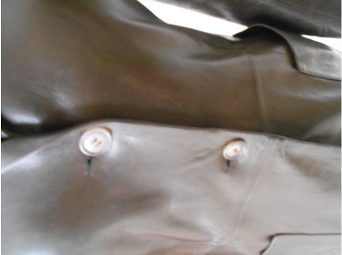 Regina Rubens Lederjacke braun Dunkelbraun - Ansicht 6
