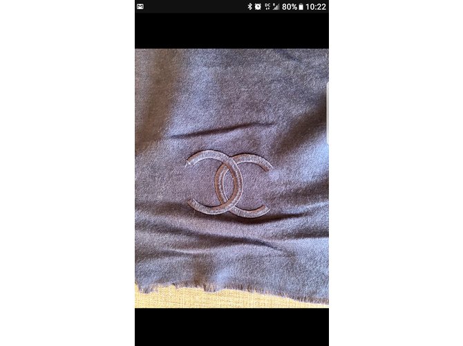 Chanel Schal Blau - Ansicht 2