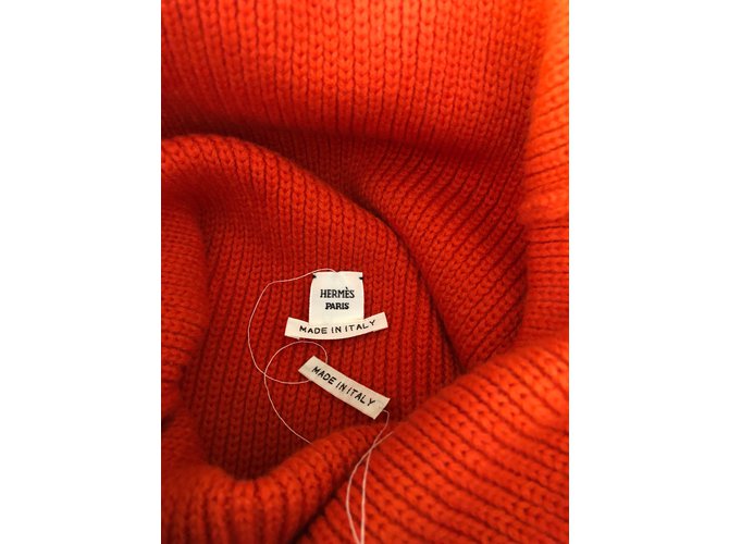 Hermès Prendas de punto Naranja - vista 4