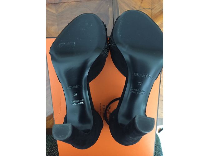 Hermès Sandalen Schwarz - Ansicht 6