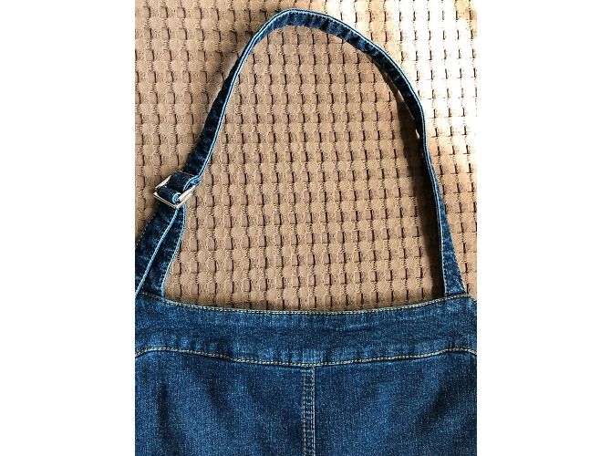 Vestido Sonia Rykiel de denim azul - vista 3