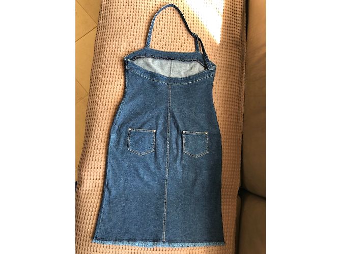 Vestido Sonia Rykiel de denim azul - vista 6
