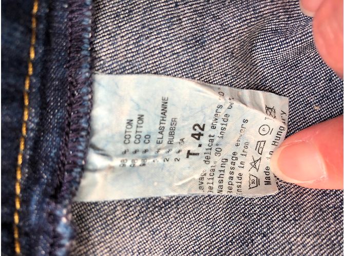 Vestido Sonia Rykiel de denim azul - vista 7