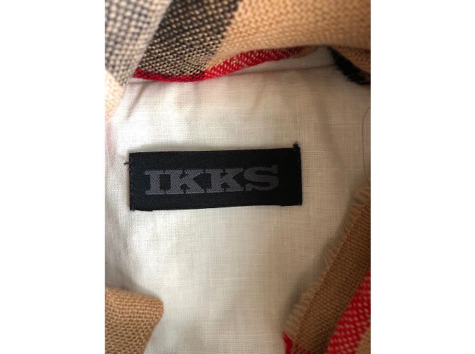 Gabardina Ikks Arena Algodón Lino Talla 42 - vista 5