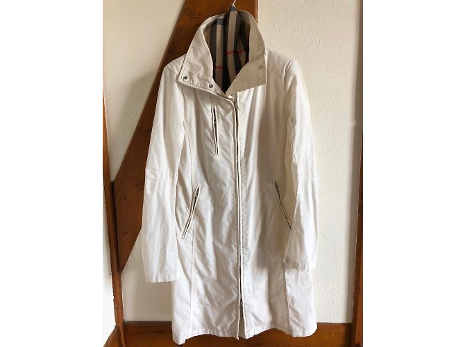 Gabardina Ikks Arena Algodón Lino Talla 42 - vista 6