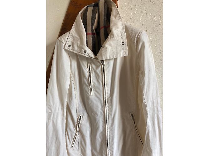Gabardina Ikks Arena Algodón Lino Talla 42 - vista 7