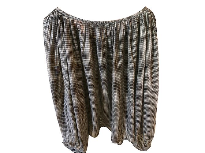 Blusa de algodón Isabel Marant Etoile gris - vista 2
