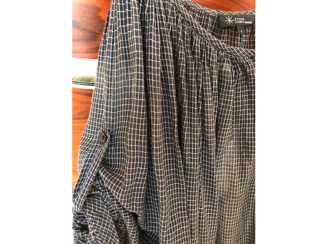 Blusa de algodón Isabel Marant Etoile gris - vista 7