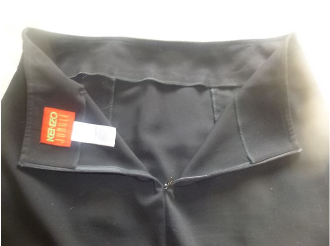 Falda Kenzo negra de poliéster Negro - vista 6