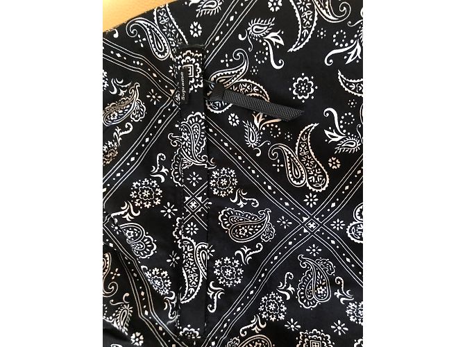 Supreme Bandana Track Pant Black - vista 6