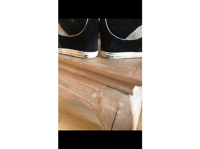 Sneakers Minelli in pelle rosso scuro Bordò - vista 3