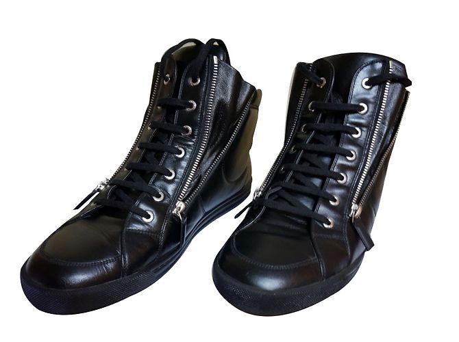 Hohe Sneakers aus Chanel Schwarz - Ansicht 2