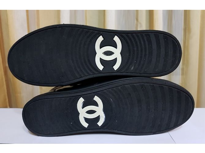 Hohe Sneakers aus Chanel Schwarz - Ansicht 4