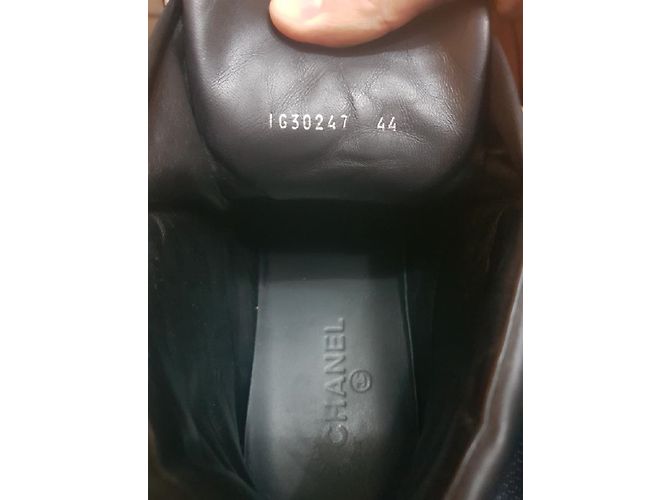 Hohe Sneakers aus Chanel Schwarz - Ansicht 5