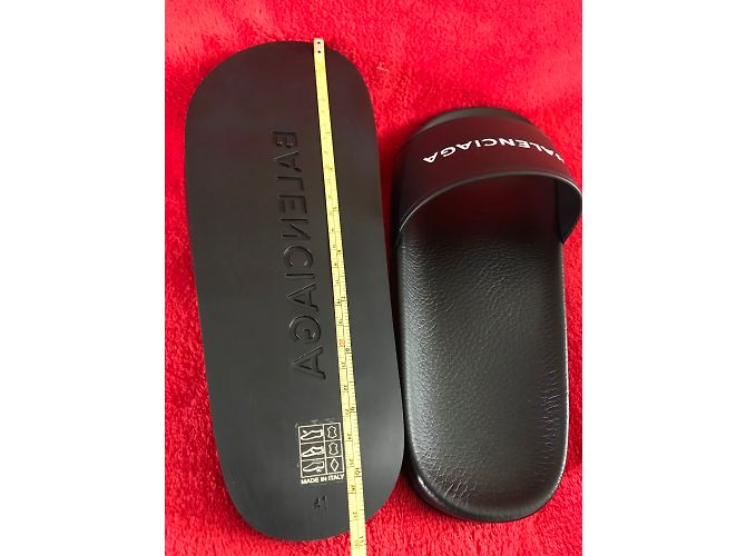 Sandali Balenciaga in pelle nero - vista 6