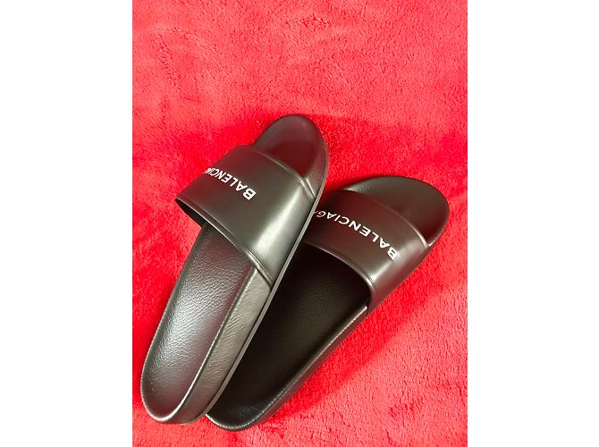 Sandali Balenciaga in pelle nero - vista 8