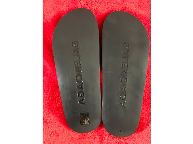 Sandali Balenciaga in pelle nero - vista 9