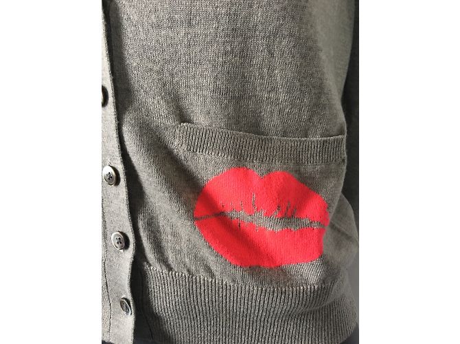 Markus Lupfer konischer Lips Jumper - Ansicht 4