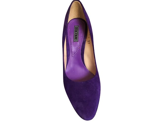 Décolleté Vic Matié in pelle viola 37 Porpora - vista 2