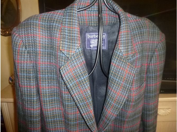 Burberry Tartan Wool Jacket Multiple colors - view 4