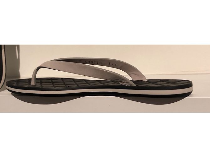 Chanel Sandalen Schwarz Beige - Ansicht 4