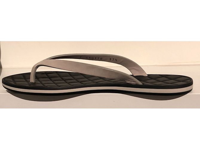 Chanel Sandalen Schwarz Beige - Ansicht 5