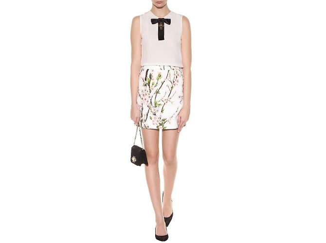 Dolce & Gabbana falda floral - vista 3