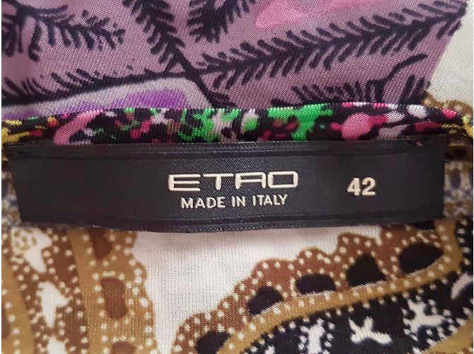 Top multicolore Etro con nodo - vista 10
