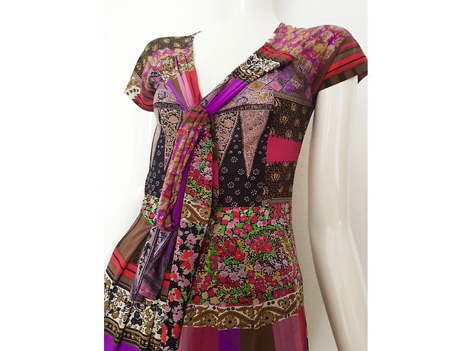 Top multicolore Etro con nodo - vista 4