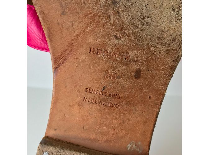 Hermès Oran Rosa Bege - vista 4