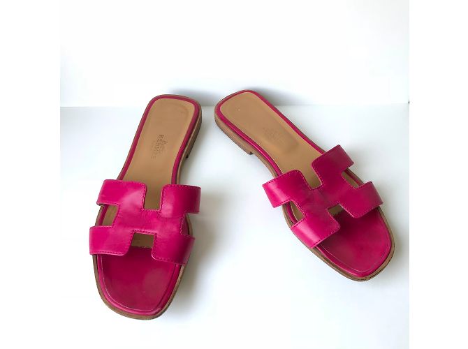 Hermès Oran Rosa Bege - vista 5