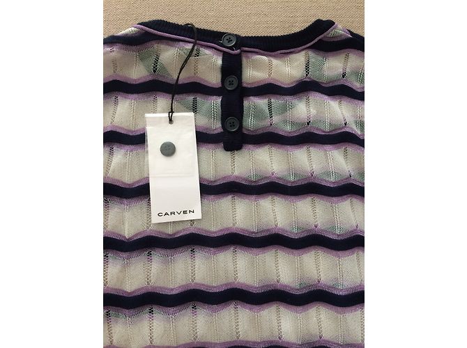 Suéter Carven de Punto con Rayas - vista 8