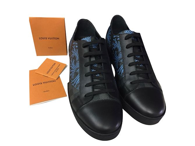 Louis Vuitton Match-Up-Sneaker Schwarz - Ansicht 2