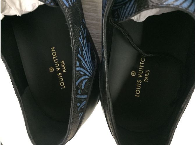 Louis Vuitton Match-Up-Sneaker Schwarz - Ansicht 3
