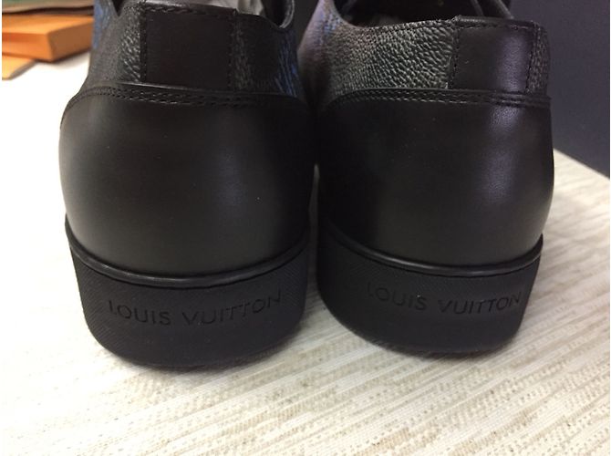 Louis Vuitton Match-Up-Sneaker Schwarz - Ansicht 4