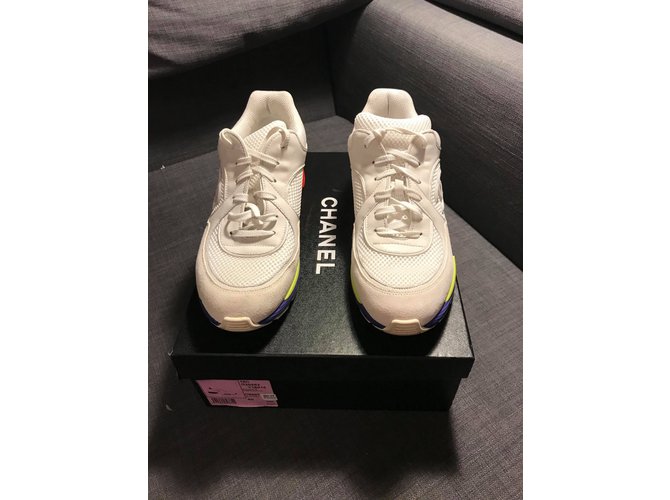 Chanel scarpe da ginnastica Bianco - vista 6