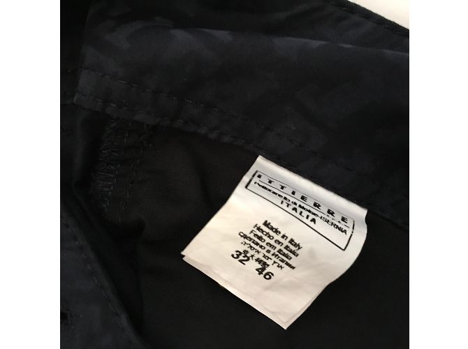 Pantalones Ferré Milano de algodón jacquard azul marino 46 - vista 5