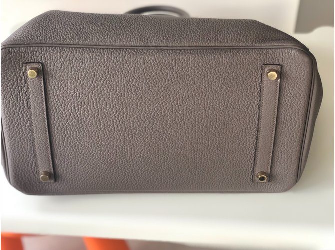 Hermès Birkin 35 Grau - Ansicht 4