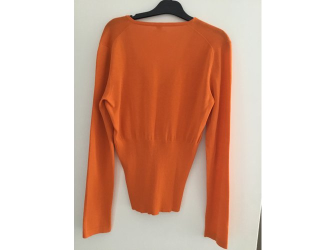 Hermès Prendas de punto Naranja - vista 5